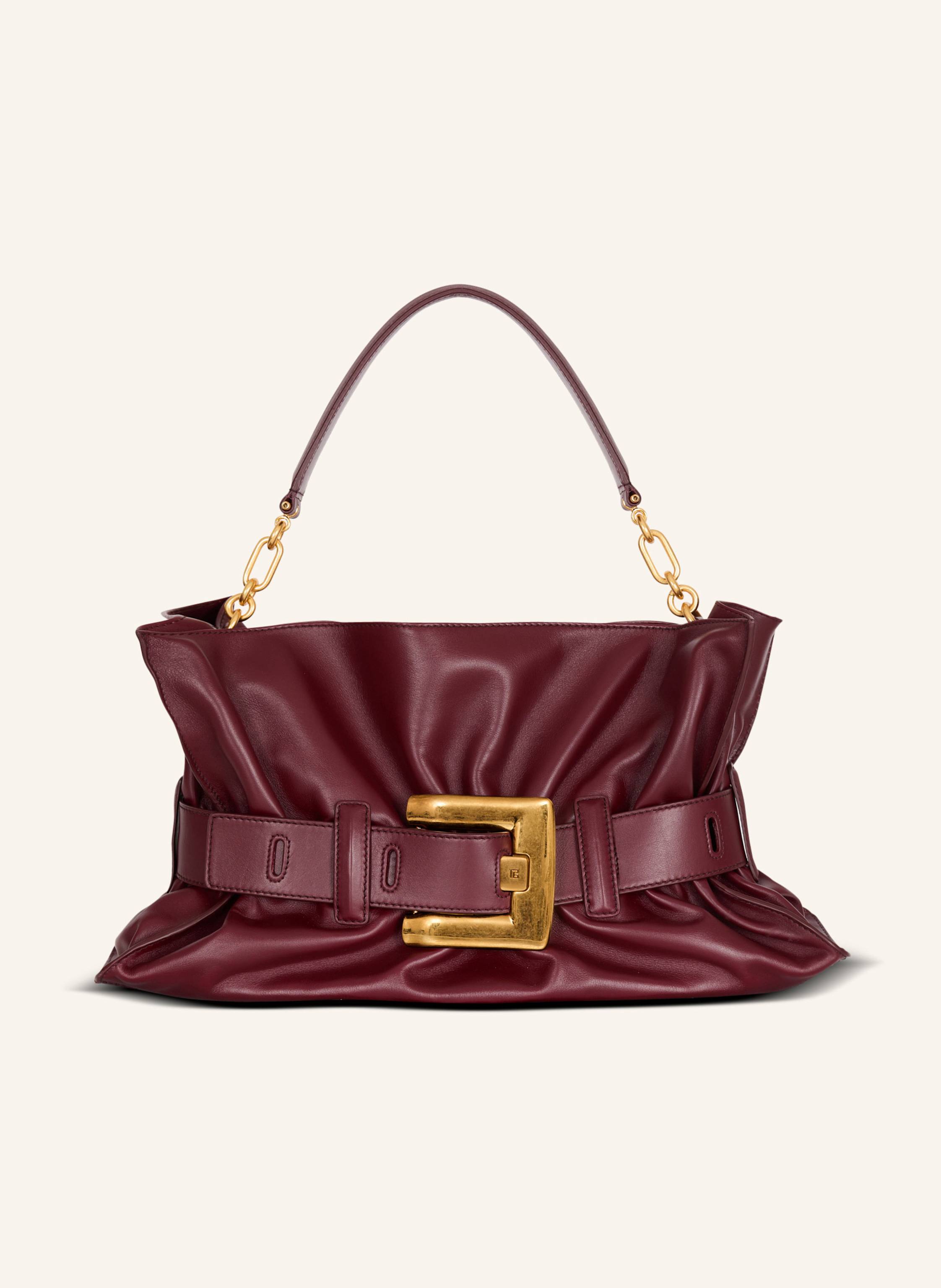 BALMAIN Mittelgroße Tasche Anthem aus Leder