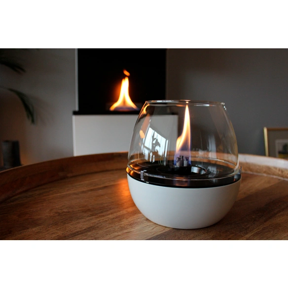 Tischfeuer »Tulpe 180«, 3-Docht, weiss