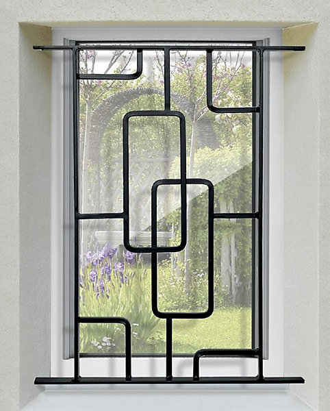 Grille de Defense Structural pour Fenetre H 45 cm x L 60 cm (côte tableau)