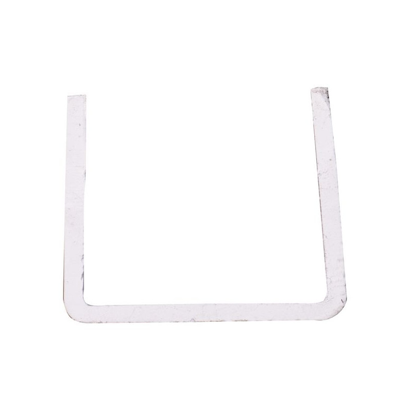 Profil U en PVC blanc 260 x 1,8 x 2,1 cm
