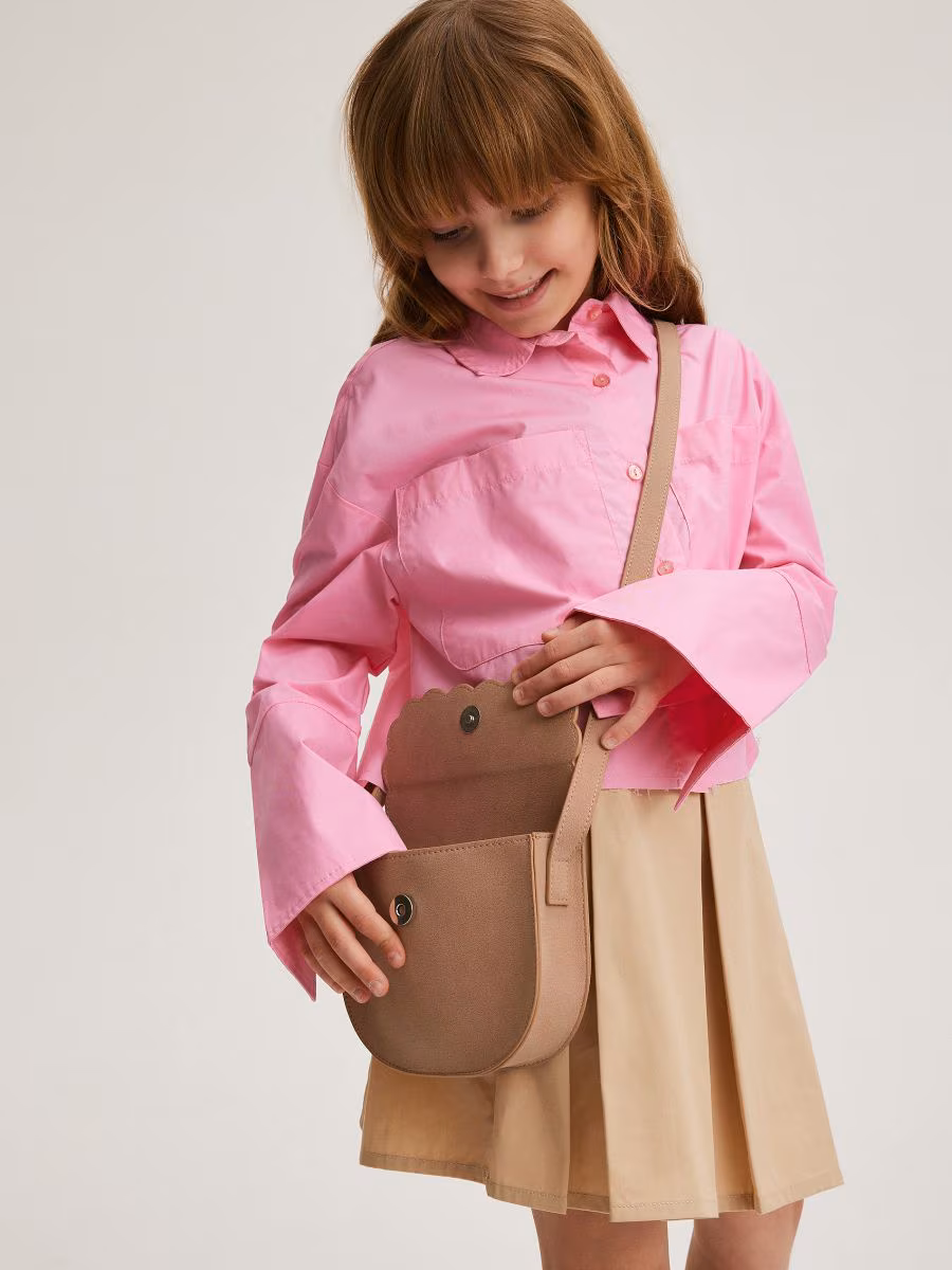 Faux Suede Bag