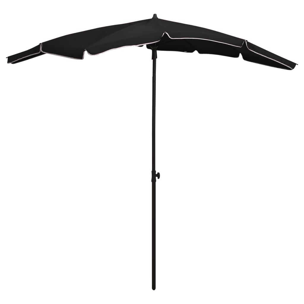 Parasol ogrodowy CzarnyvidaXL