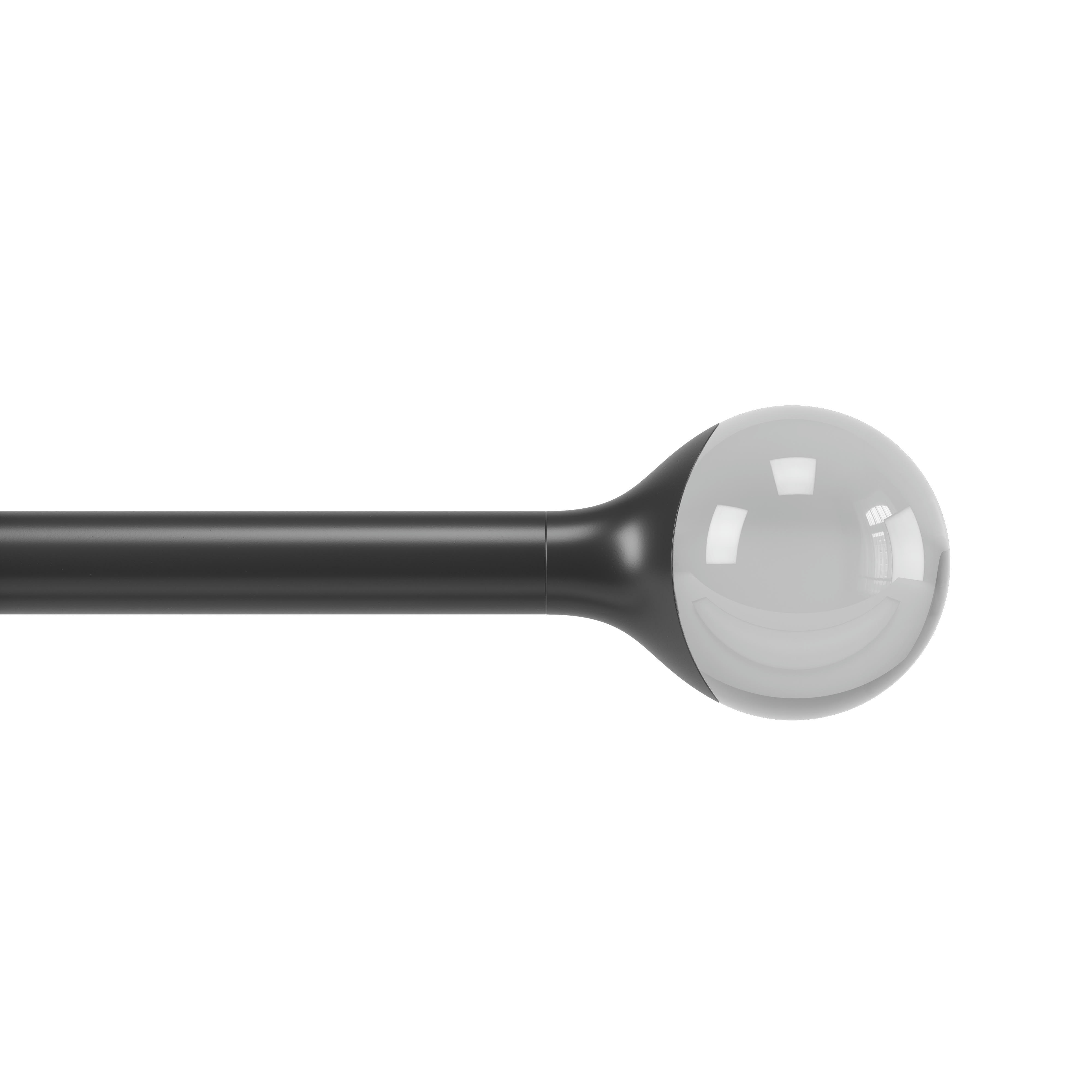 ORBA - Tringle à rideaux réglable 92-183cm D25mm