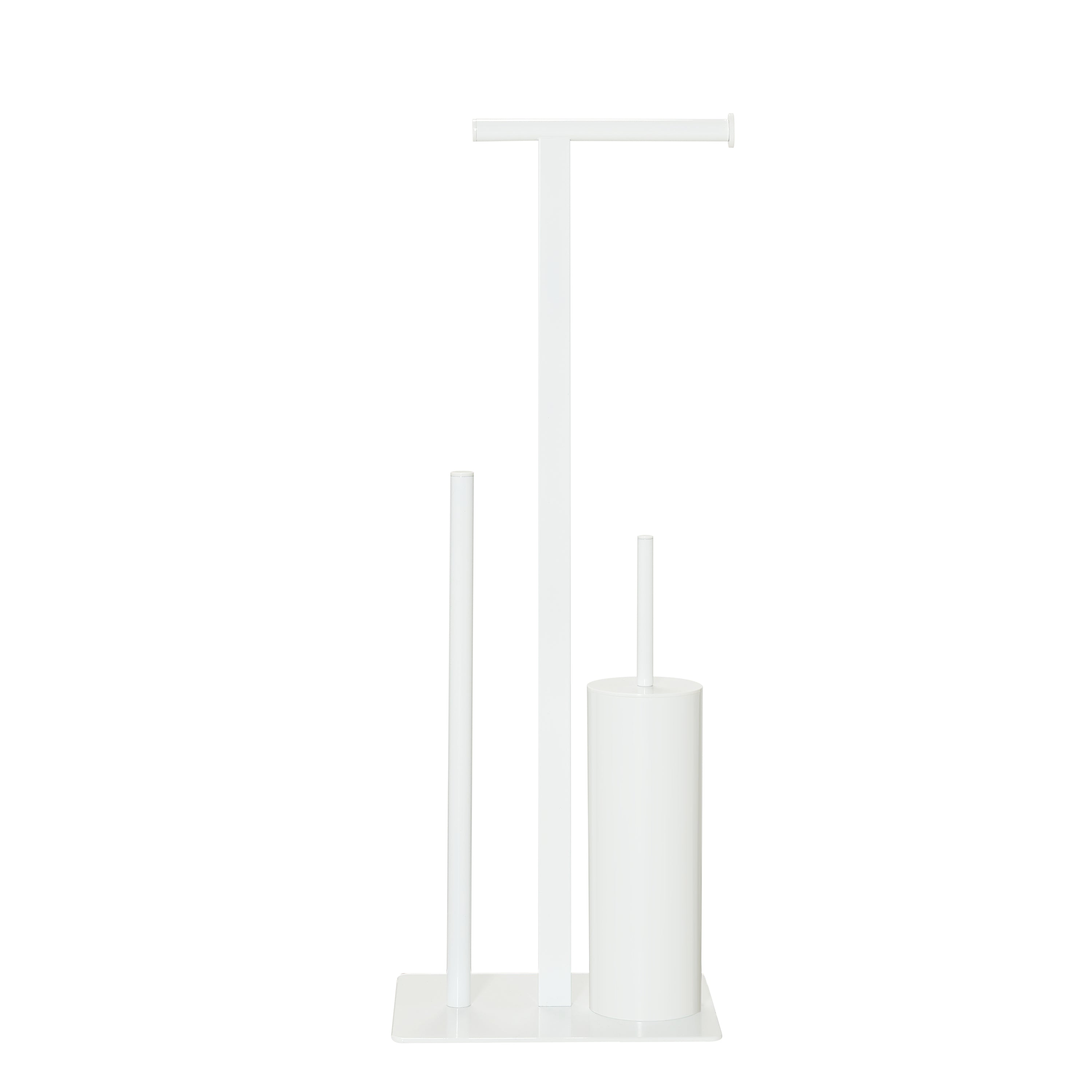 Sealskin Square Toiletbutler - Toiletrolhouder - Toiletborstel met Hou