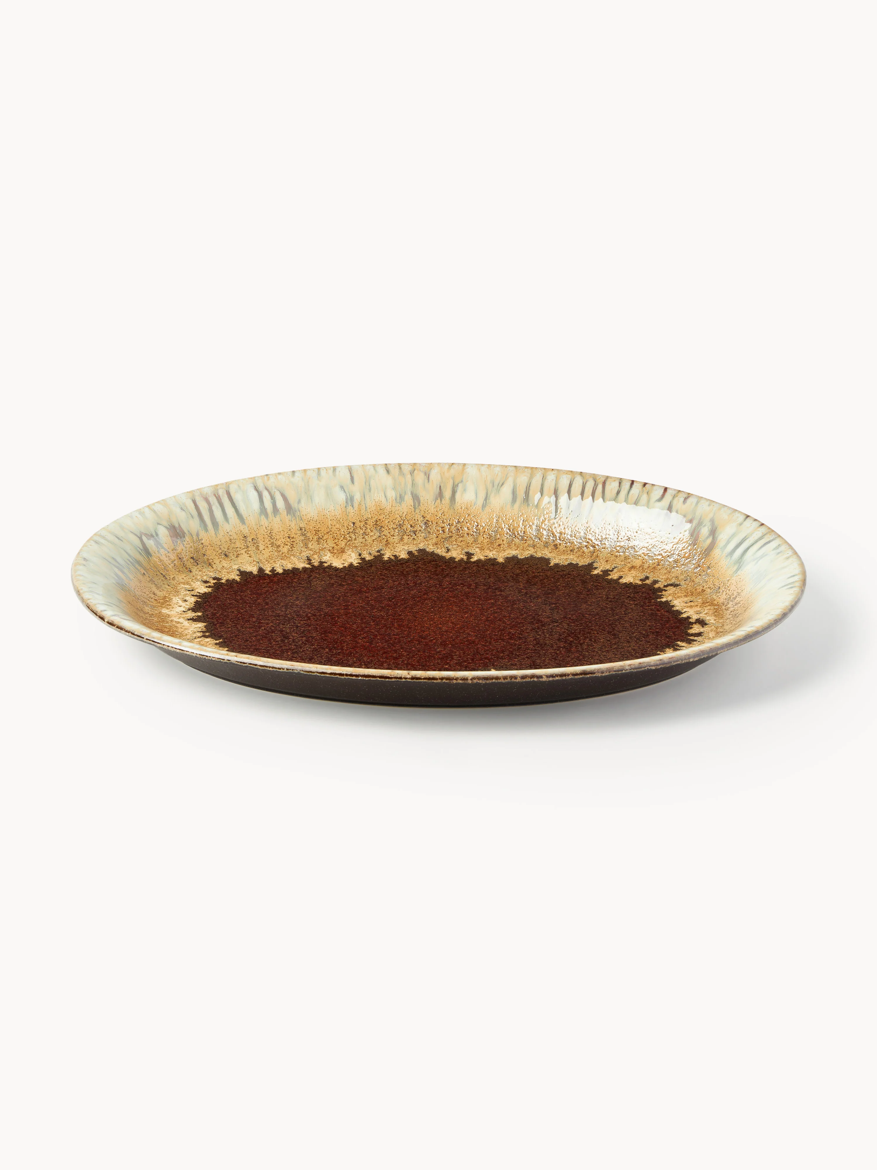 Ovale Servierplatte Poterie