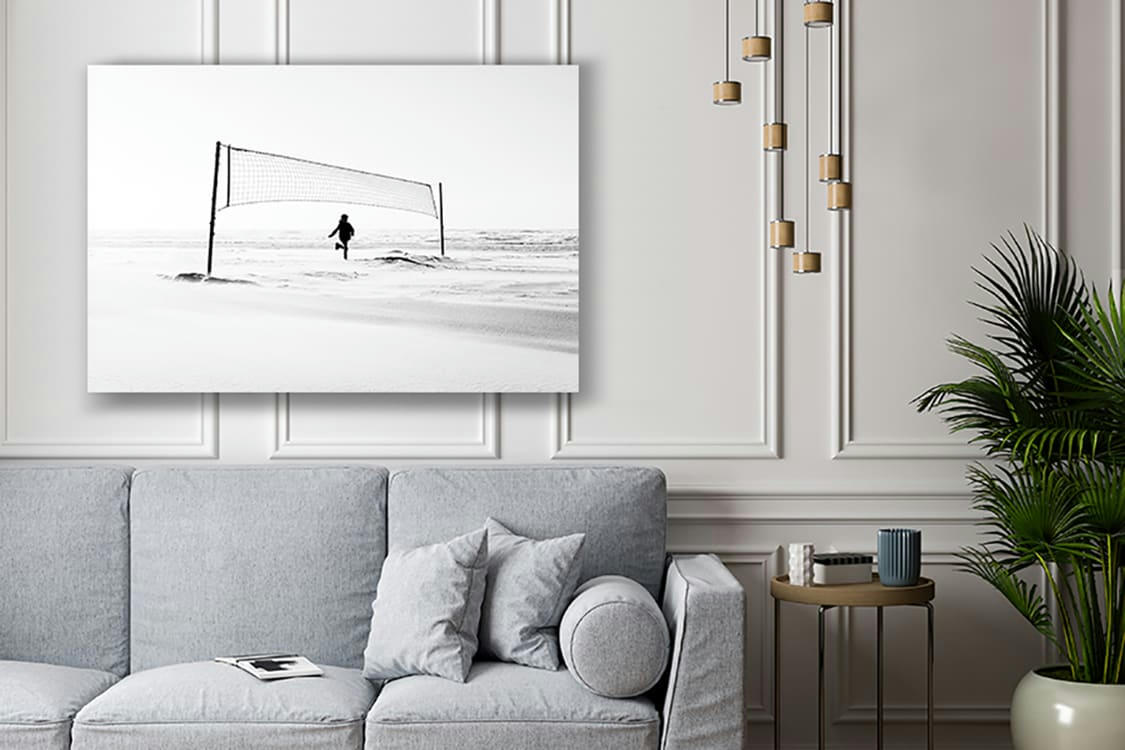 JEU SET ET MATCH - Photographie d'art d'Alexandre Lawniczak 60x90 cm sur plexi