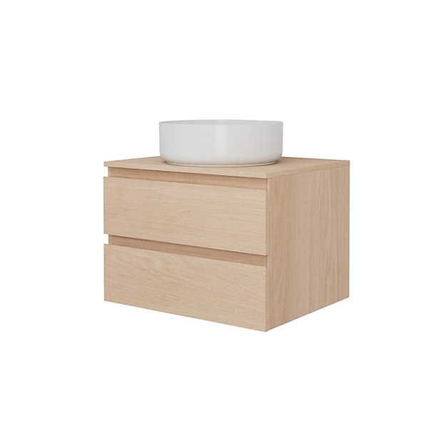 Ensemble meuble simple vasque SORRENTO 60 cm   vasque