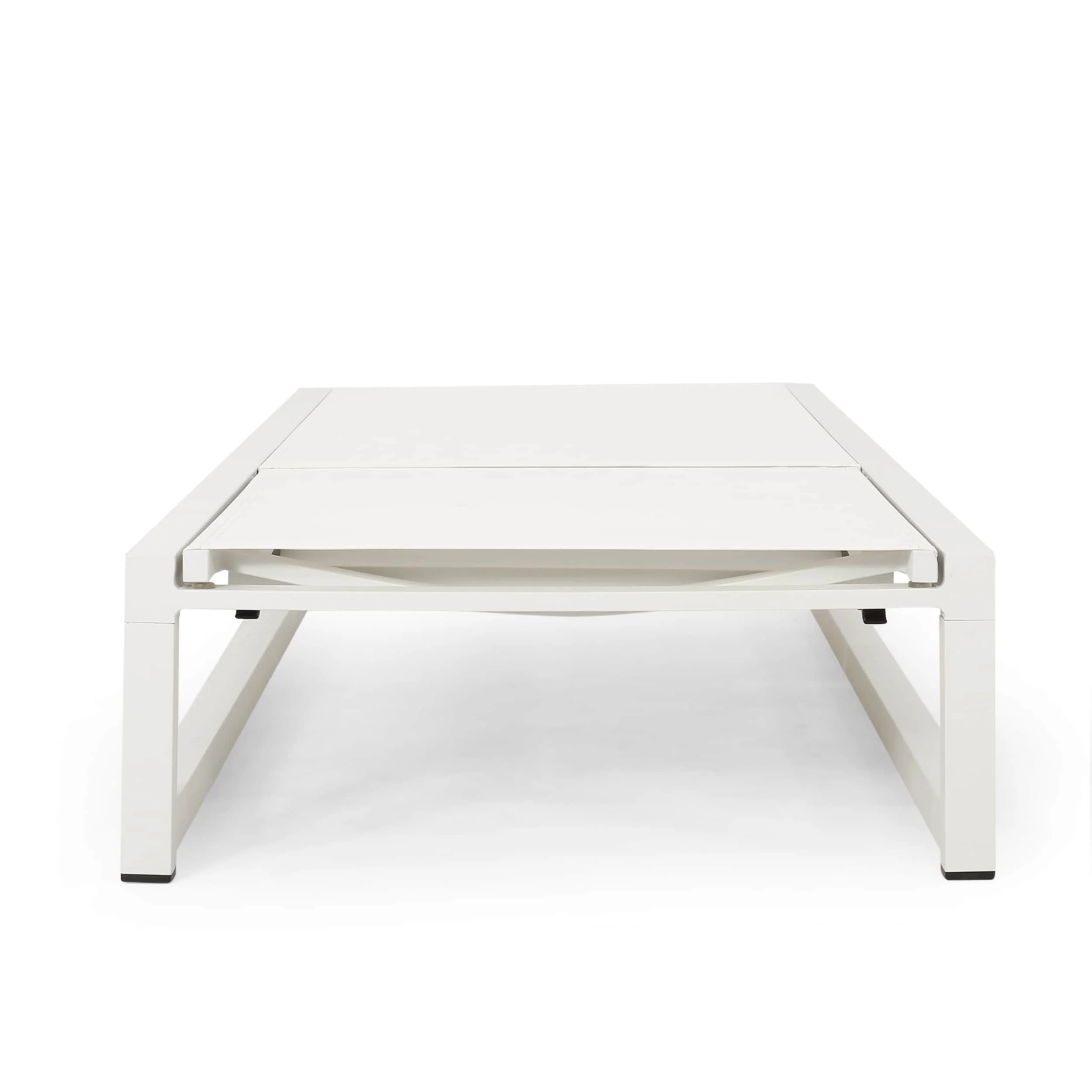 Modesta Outdoor Aluminum Mesh Chaise Lounge by Christopher Knight Home