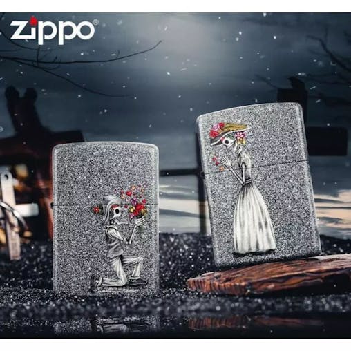 Zippo Windproof Lighter Iron Stone 2 Lighter Gift Pack