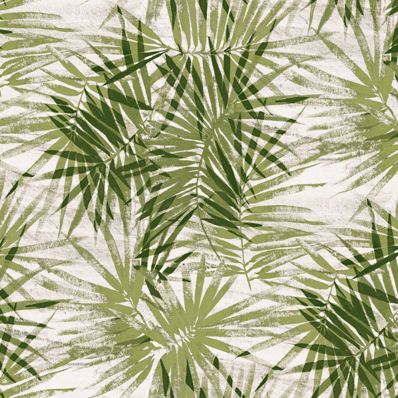 Nappe en PVC non tissé Palermo vert 140 cm au mètre