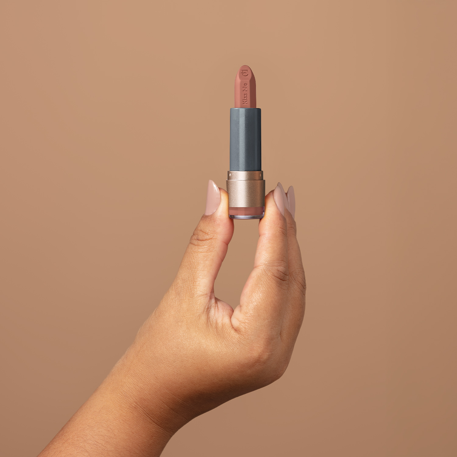 Batom Mate Rosa Nude Estilo SOUL Kiss Me 3,7g