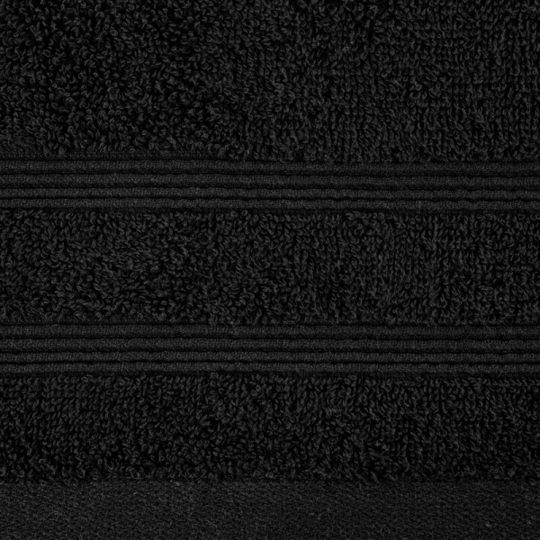 Ręcznik Aline 70x140 czarny 500 g/m2 frotte