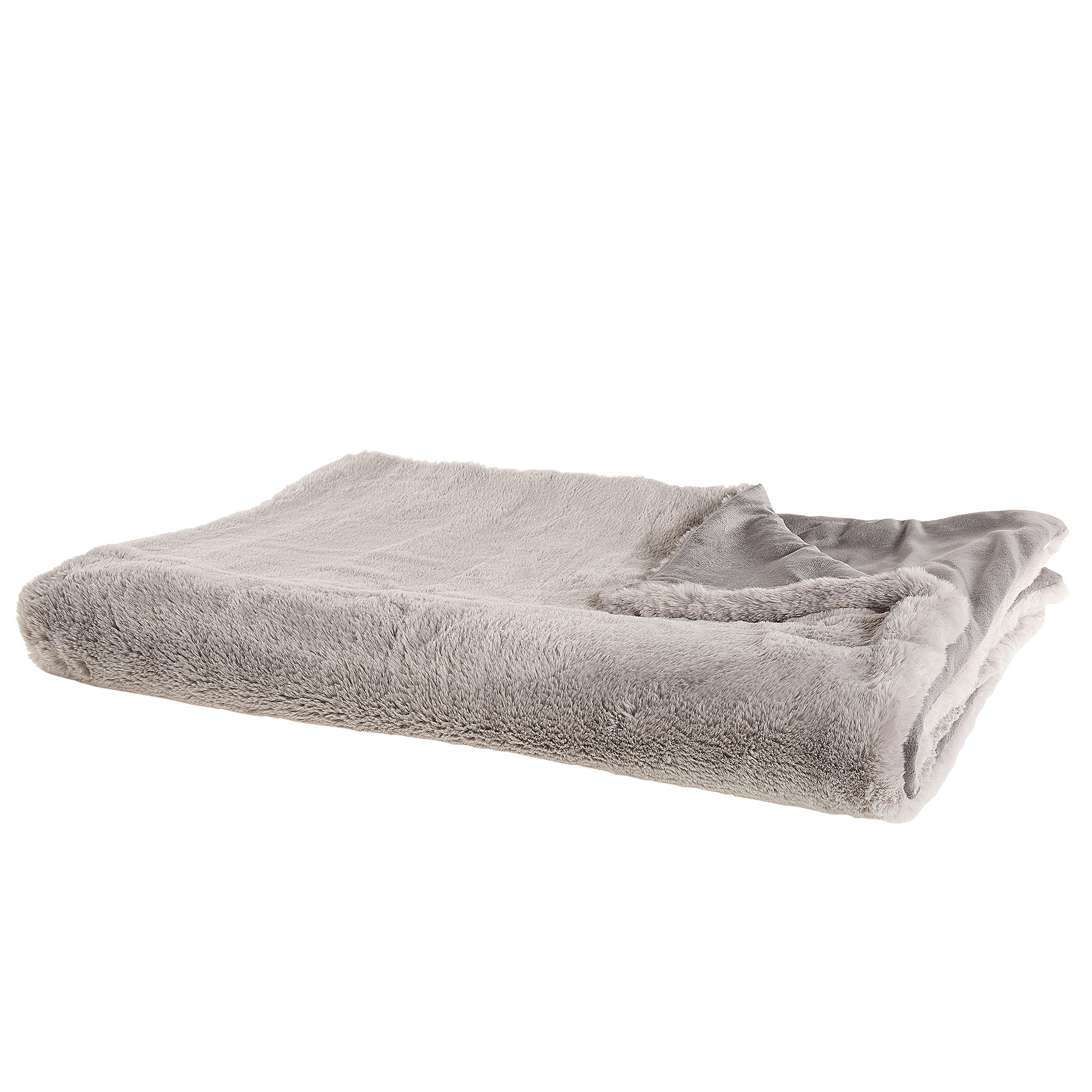 CHAAB - Couverture en polyester gris 220x200cm