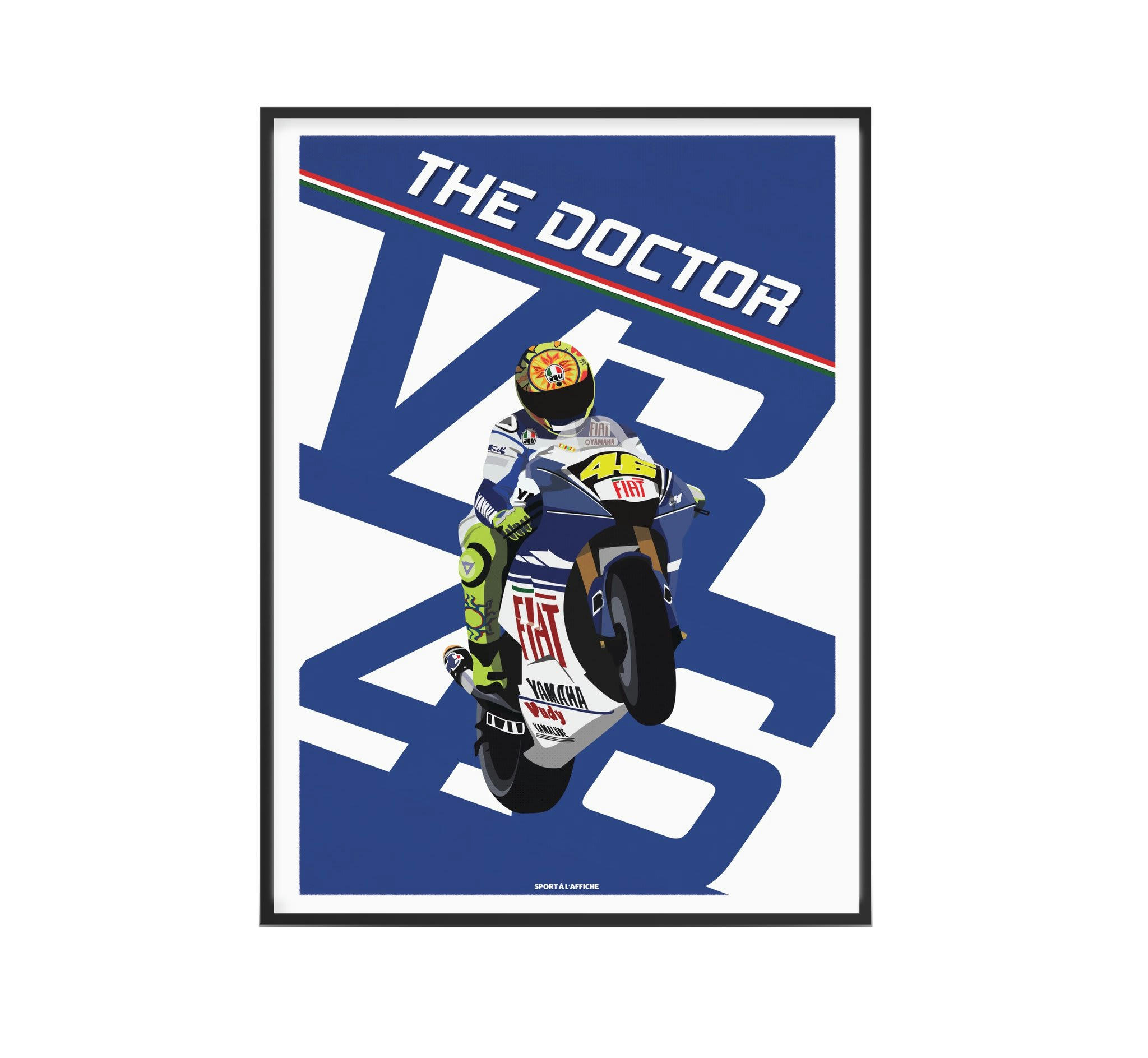 AUTO-MOTO - Affiche MotoGP - Valentino The Doctor - 40 x 60 cm