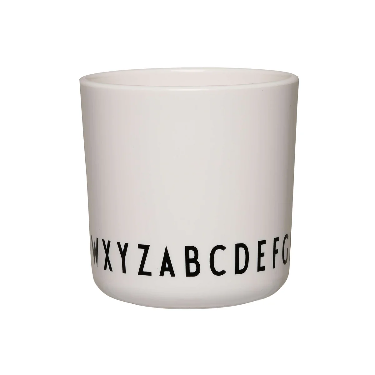 Design Letters - Kids Basic Eco Becher, weiß