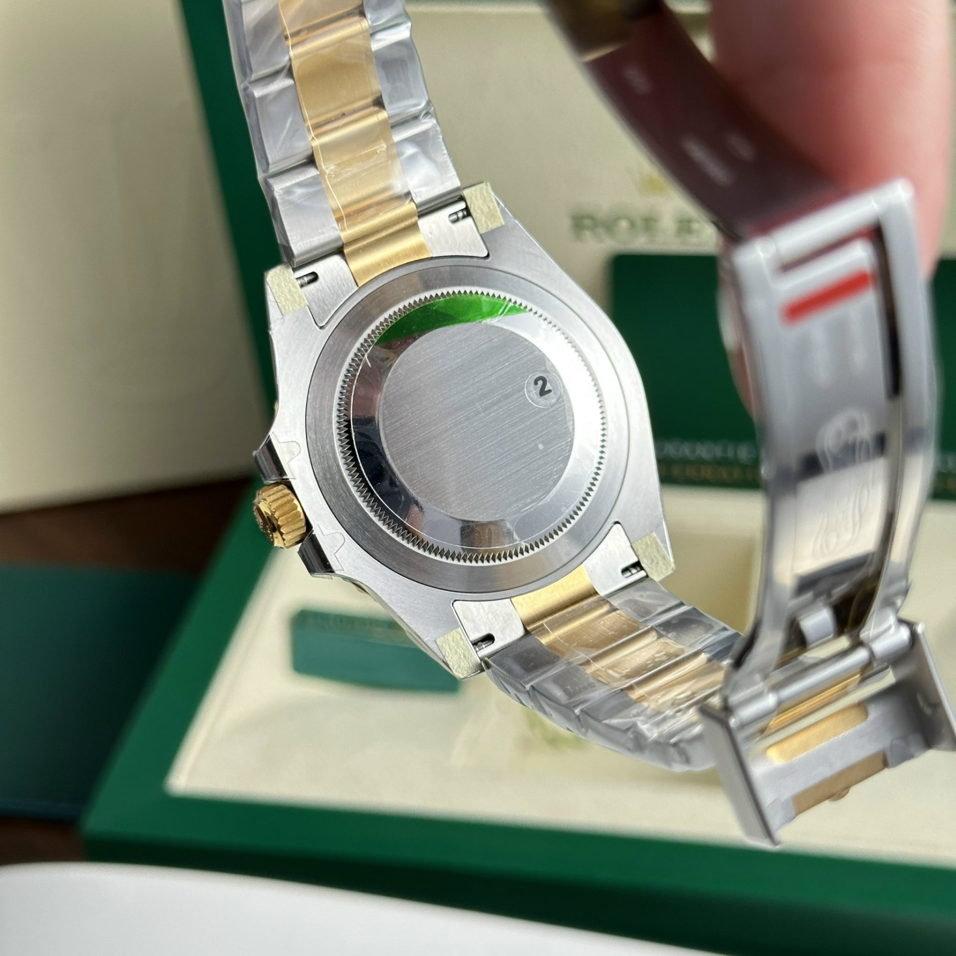 Rolex Submariner 126613LN SS/YG Plated Black Dial 41mm Oyster Super Clone