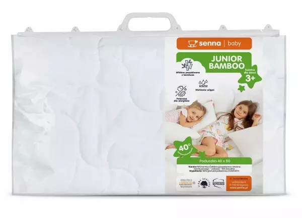Poduszka Junior BAMBOO 40x60cm | senna baby