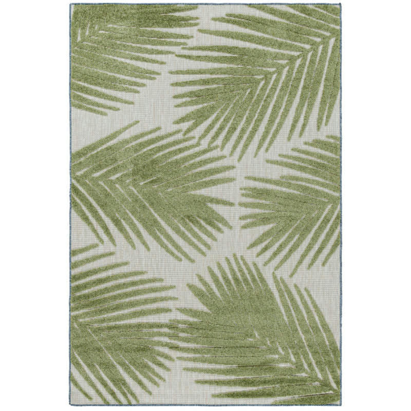 BALI - Tapis extérieur à relief kentia vert 120x170cm