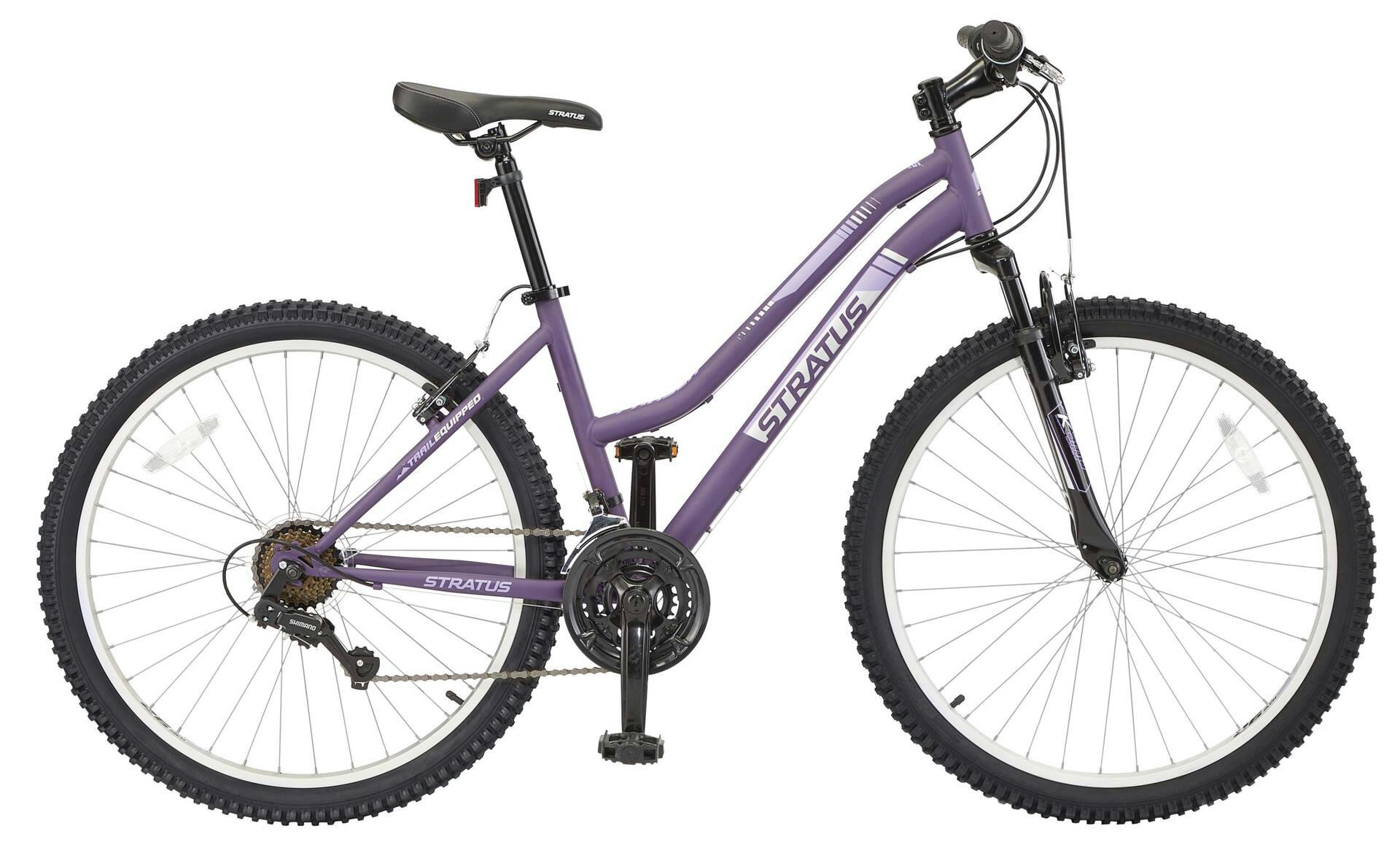 Stratus Phaser Hardtail Mountain Bike,  26-in, Purple