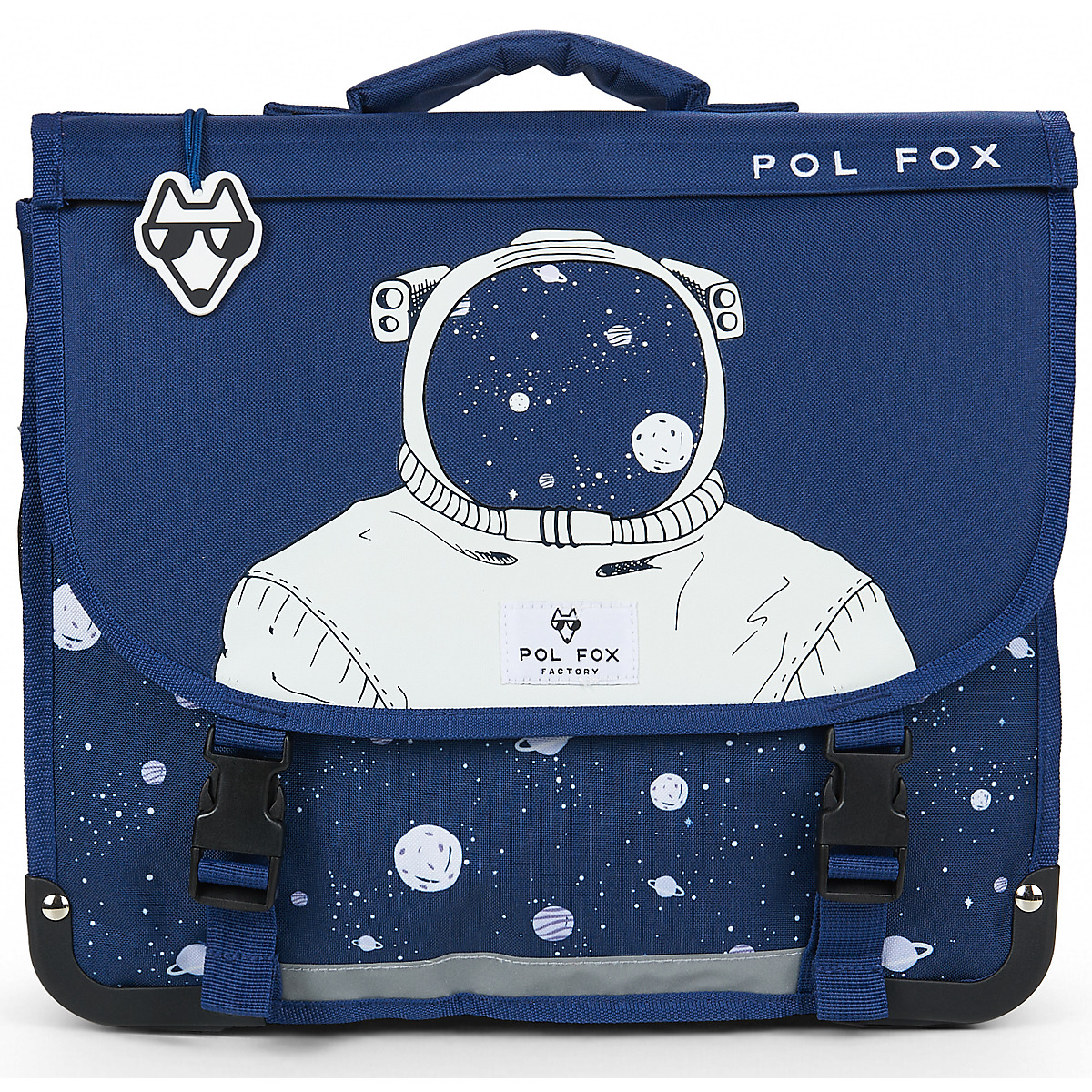 Pol Fox - CARTABLE 38 CM COSMO - Marine