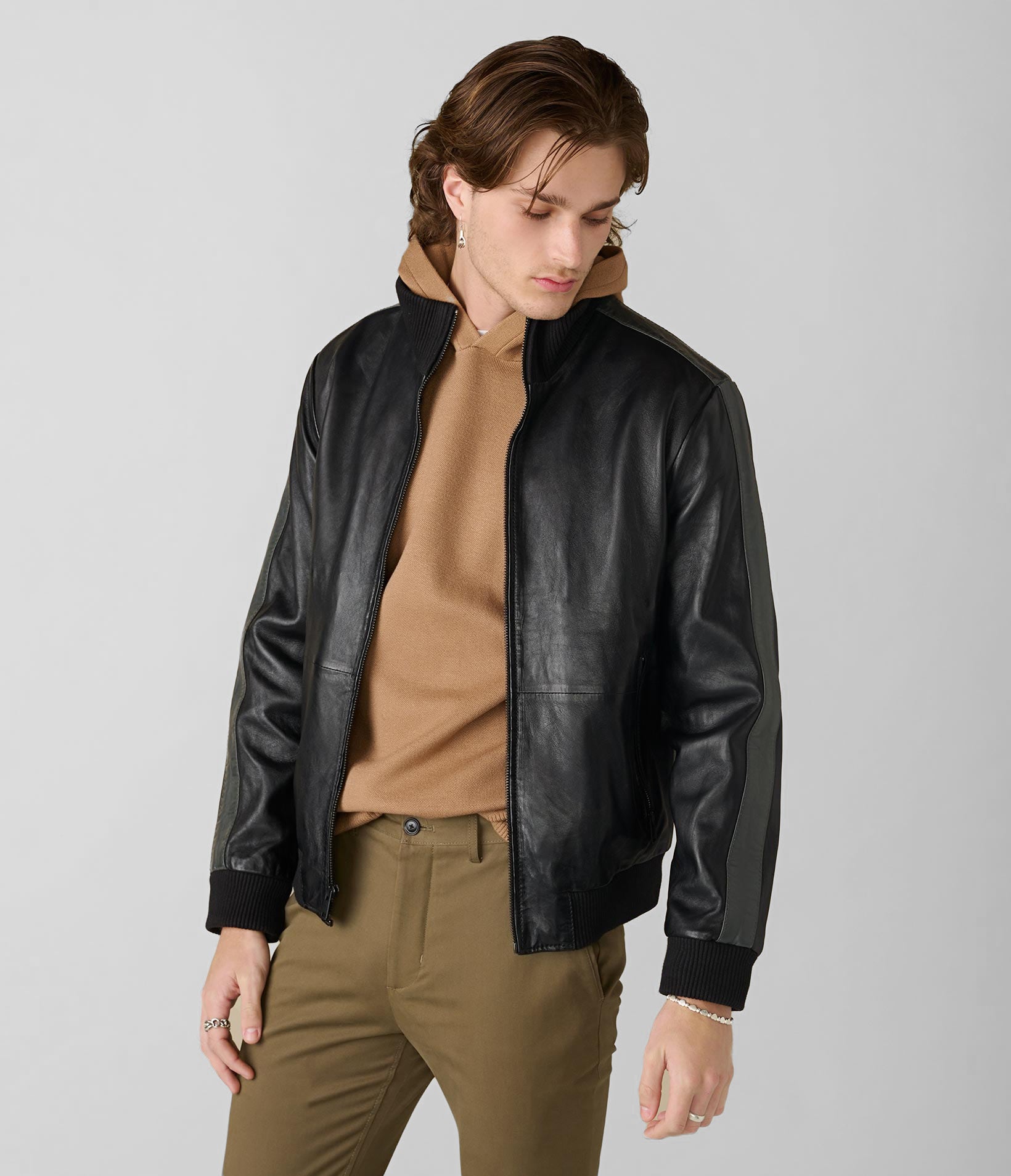 Bomber Leather Jacket