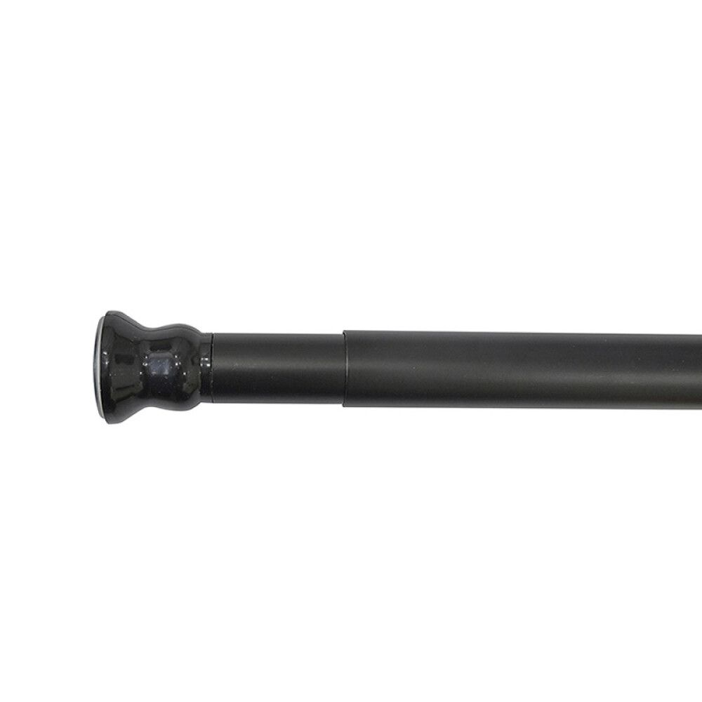 DUSJFORHENGSTANG 80-135CM Ø28MM RETT SVART
