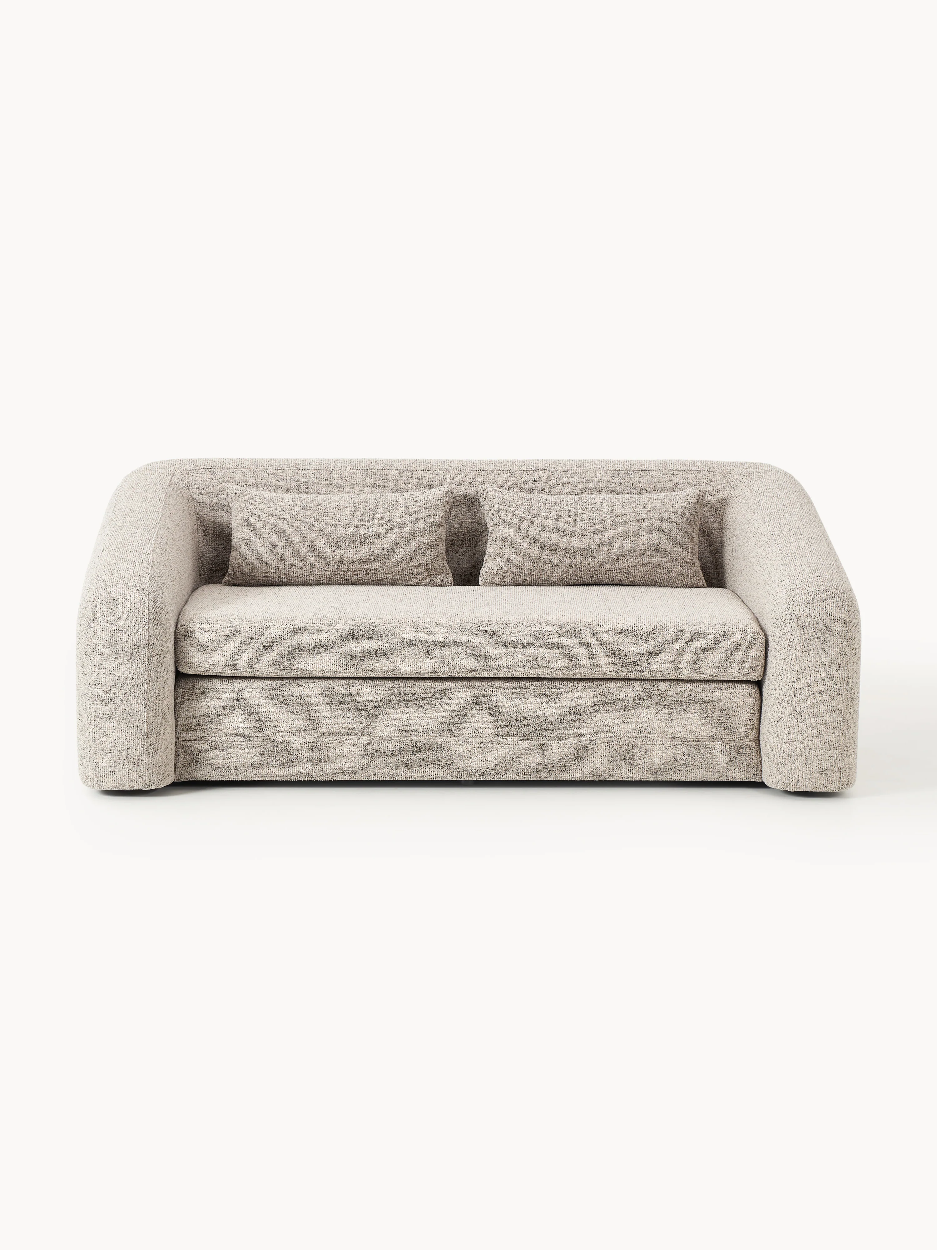 Bouclé-Schlafsofa Eliot (2-Sitzer)