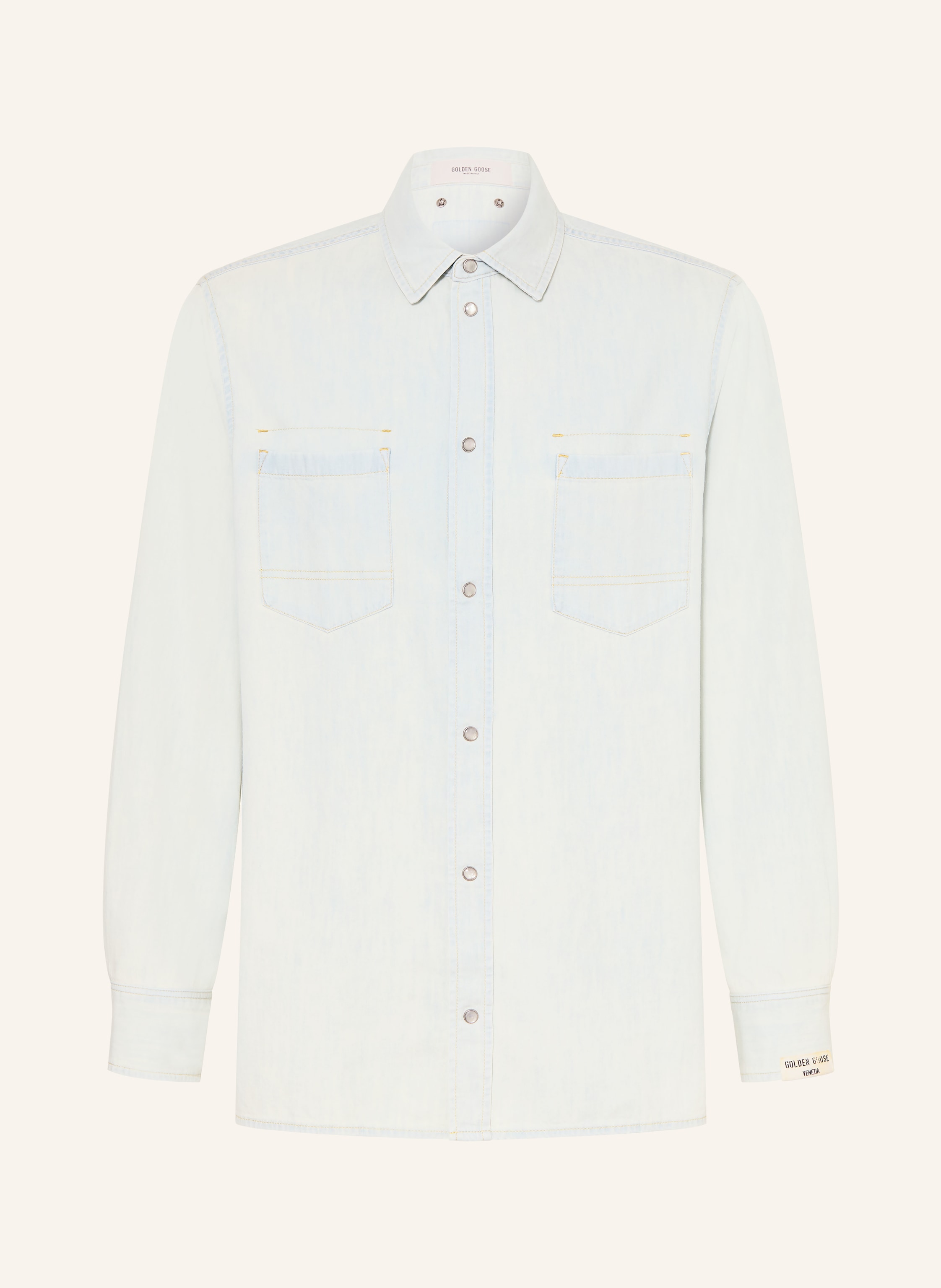 GOLDEN GOOSE Jeanshemd JOURNEY Oversized Fit