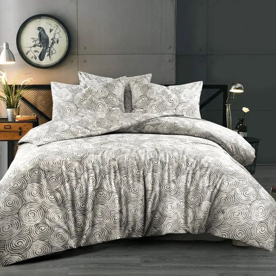 Day Dream Seppe - Dekbedovertrek - Lits-jumeaux - 240x200/220 - Grijs