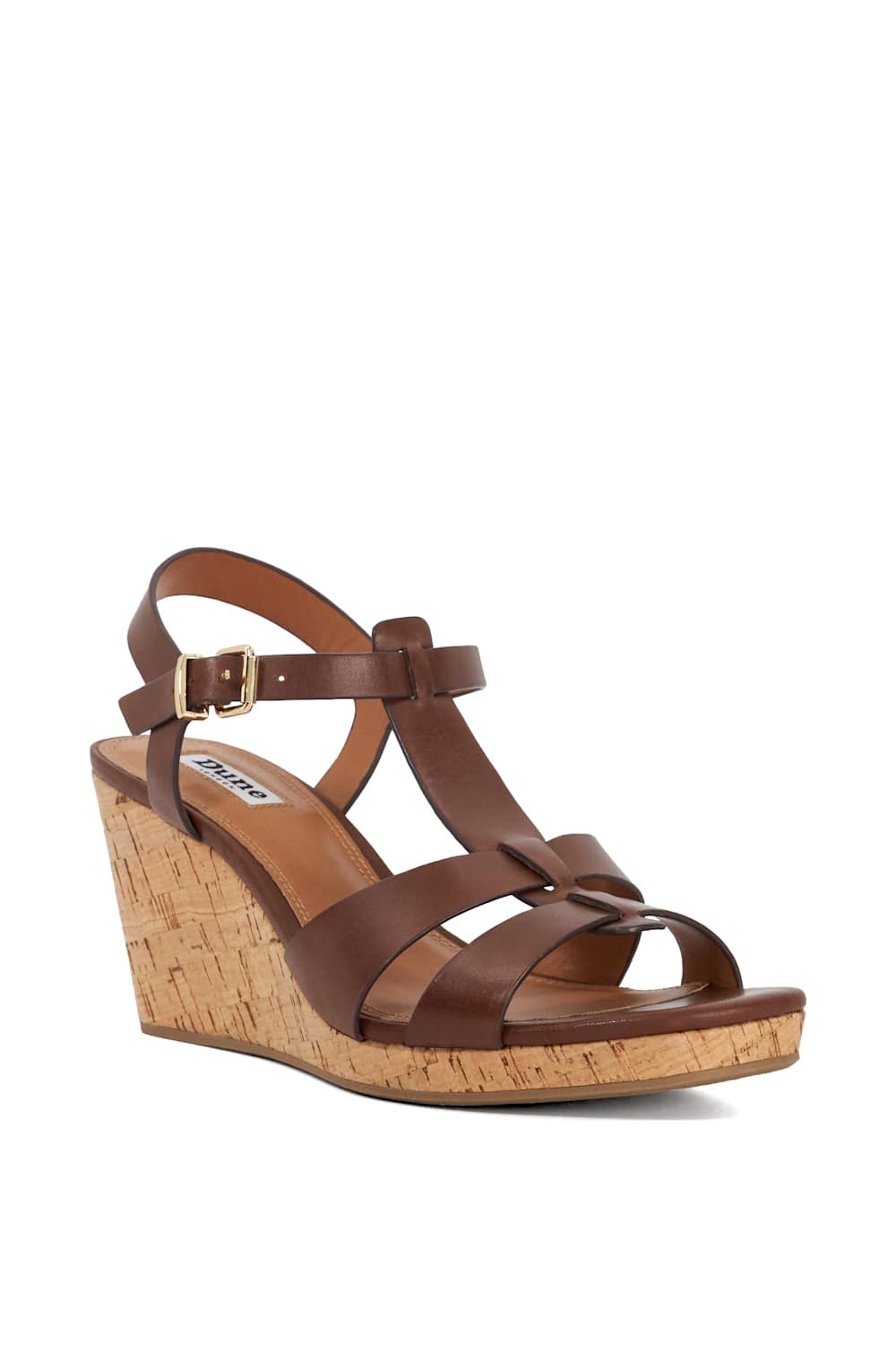 Dune London Kastro' Leather Sandals