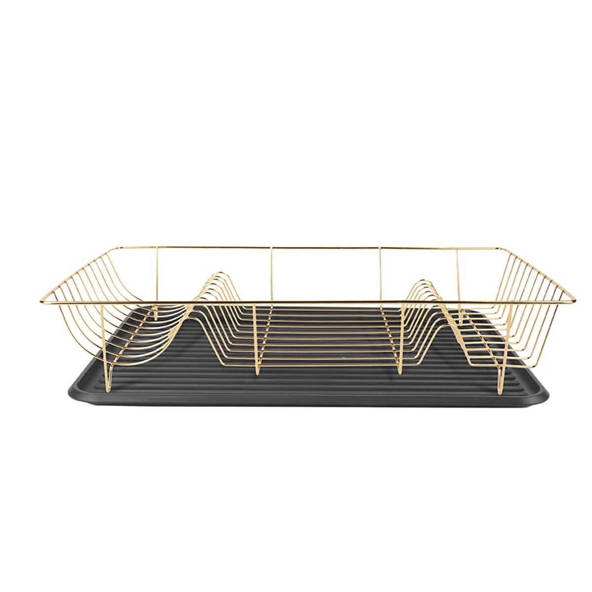 Present Time keukenrek Linea - goud - 32x49x9.5cm