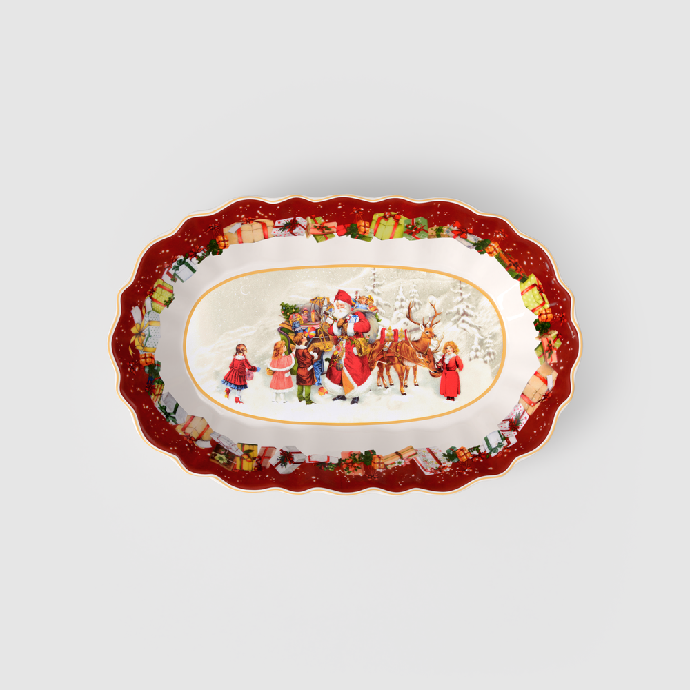 Toy's Fantasy Centerpiece bowl - Multi-colored, 14.6 oz, Premium Porcelain