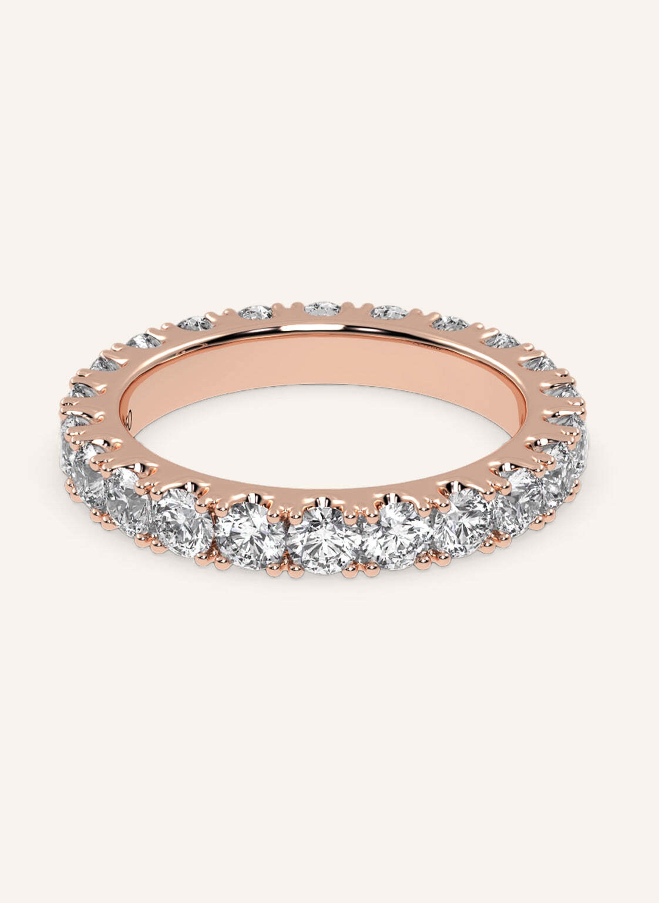 VEYNOU Ring MEMORY aus 18 Karat Roségold mit 2,25ct. Lab-Grown Diamanten