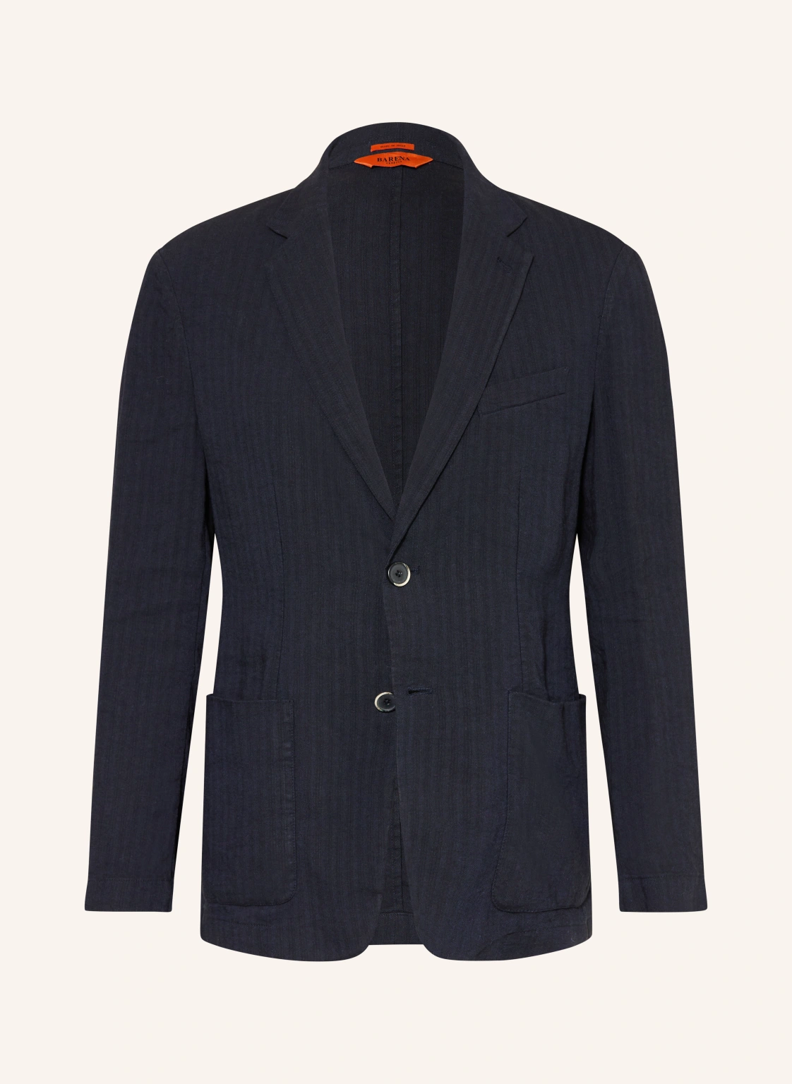BARENA VENEZIA Anzugssakko GIACCA BORGO Slim Fit mit Leinen
