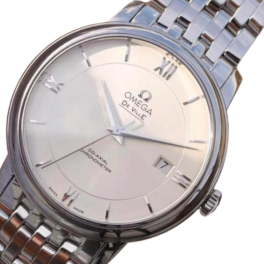 Omega De Ville Prestige White Dial 424.10.37.20.02.001 Precision Clone