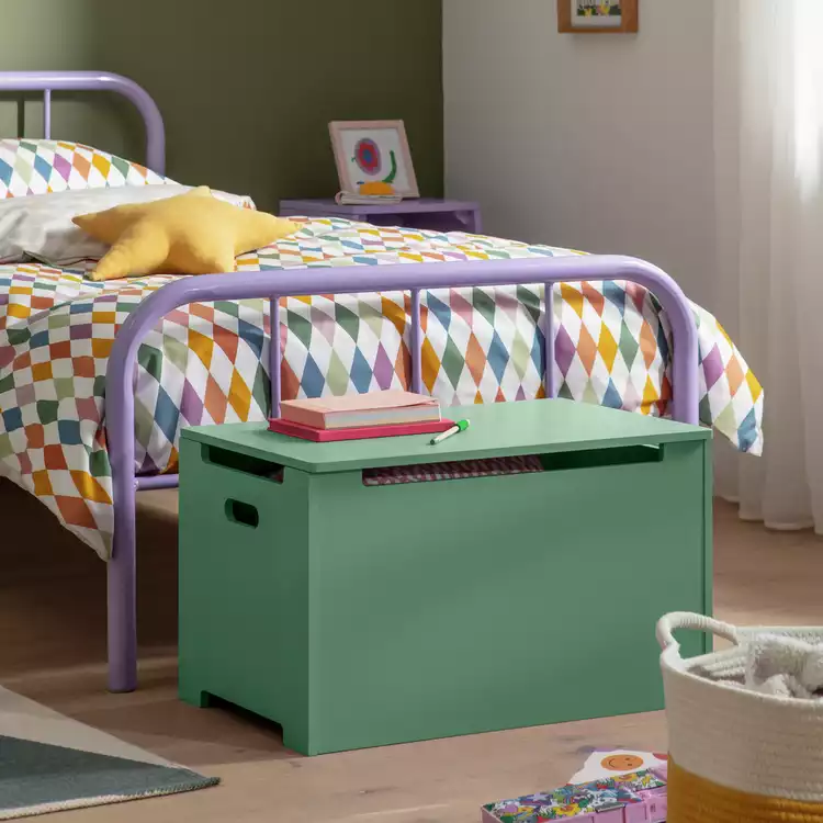 Habitat Kids Joni Toy Box - Green