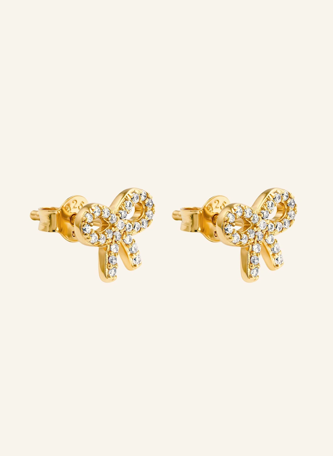 OHH LUILU Ohrstecker BOW STUDS by GLAMBOU