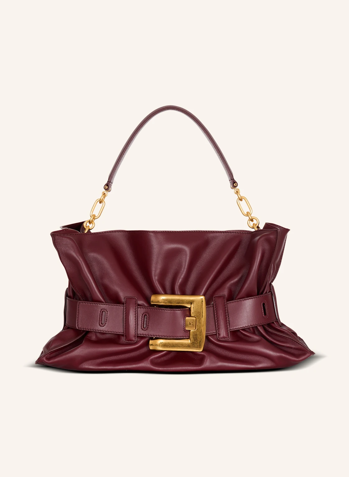 BALMAIN Mittelgroße Tasche Anthem aus Leder