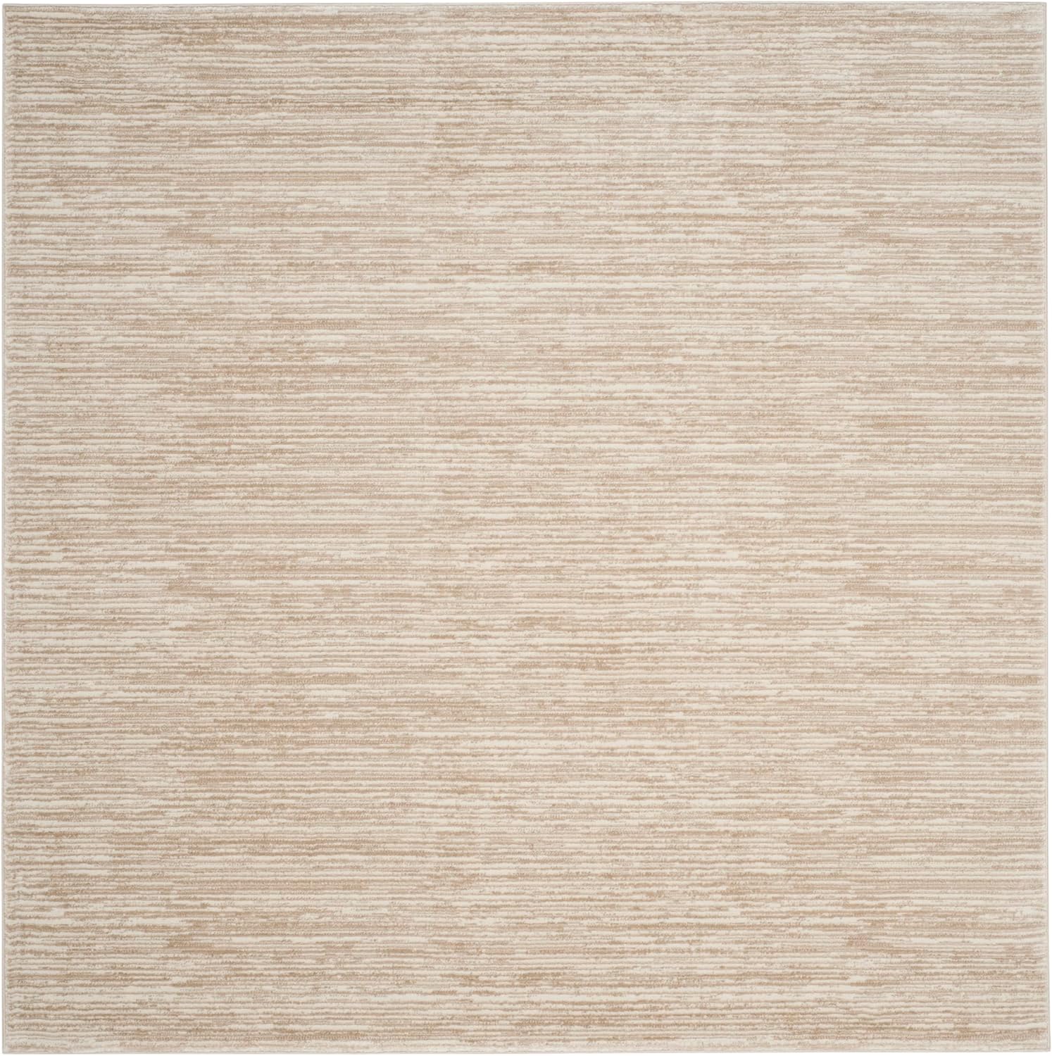 SAFAVIEH Vision Collection Area Rug - 12' Square, Cream, Modern Ombre Design, Non-Shedding & Easy to Clean, Ideal for Living Room, Bedroom, Dining Space (VSN606F)
