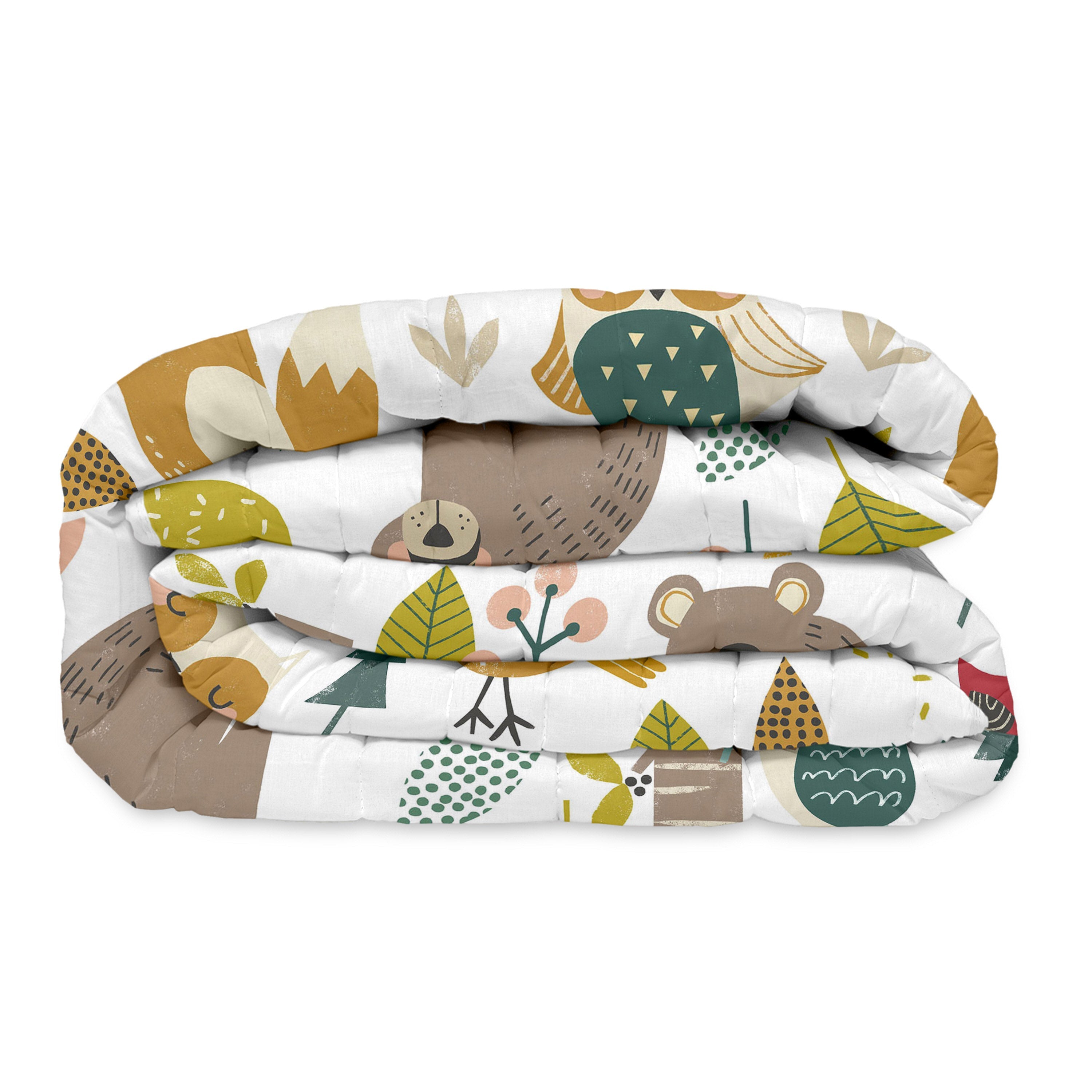 Harvestwood Sprei Moshi Moshi, Veelkleurig, 100% Katoen (buitenkant) 1