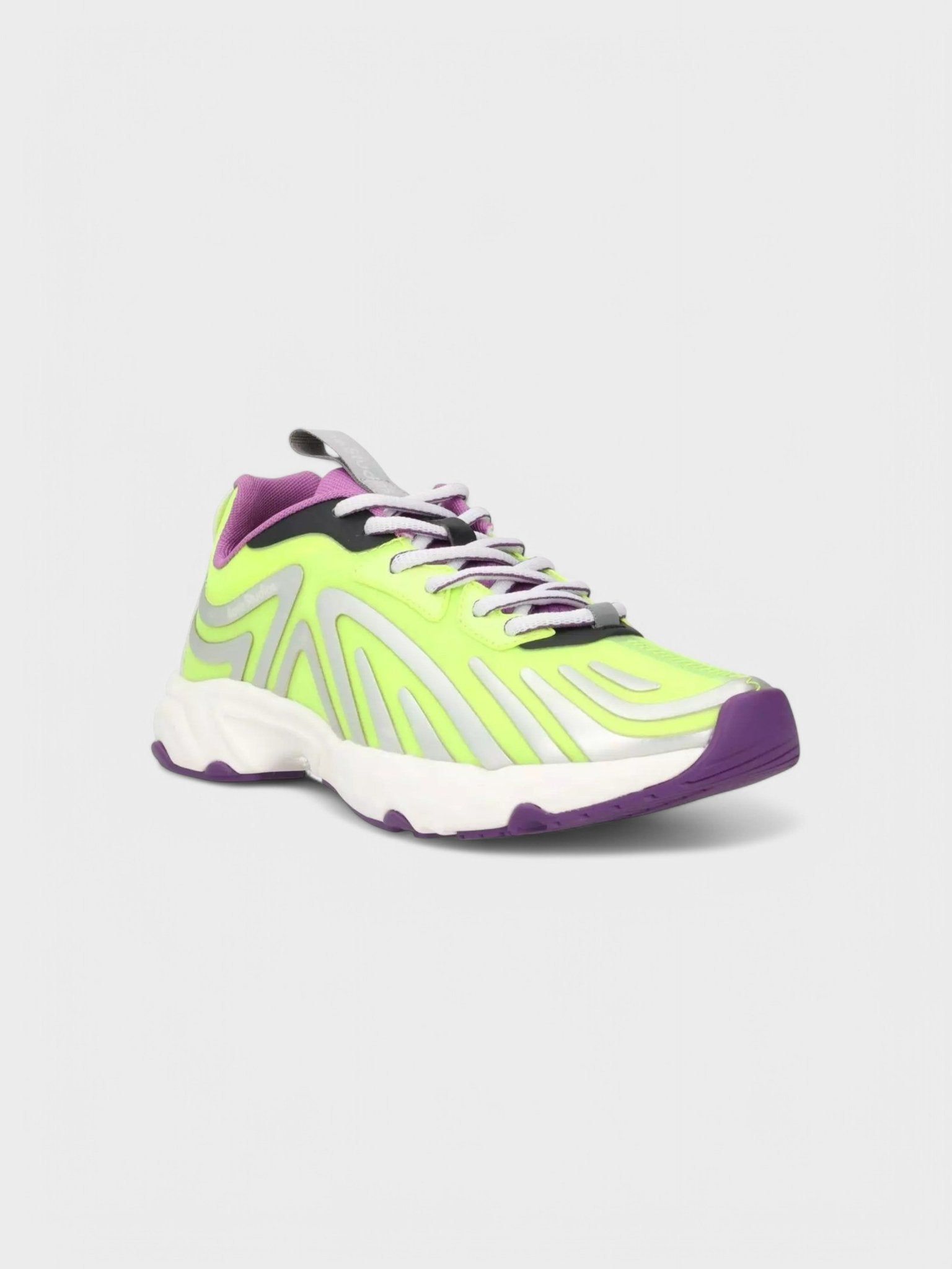 Acne Studios Studios Buzz Neon Trainers Contrast Yellow Sneaker
