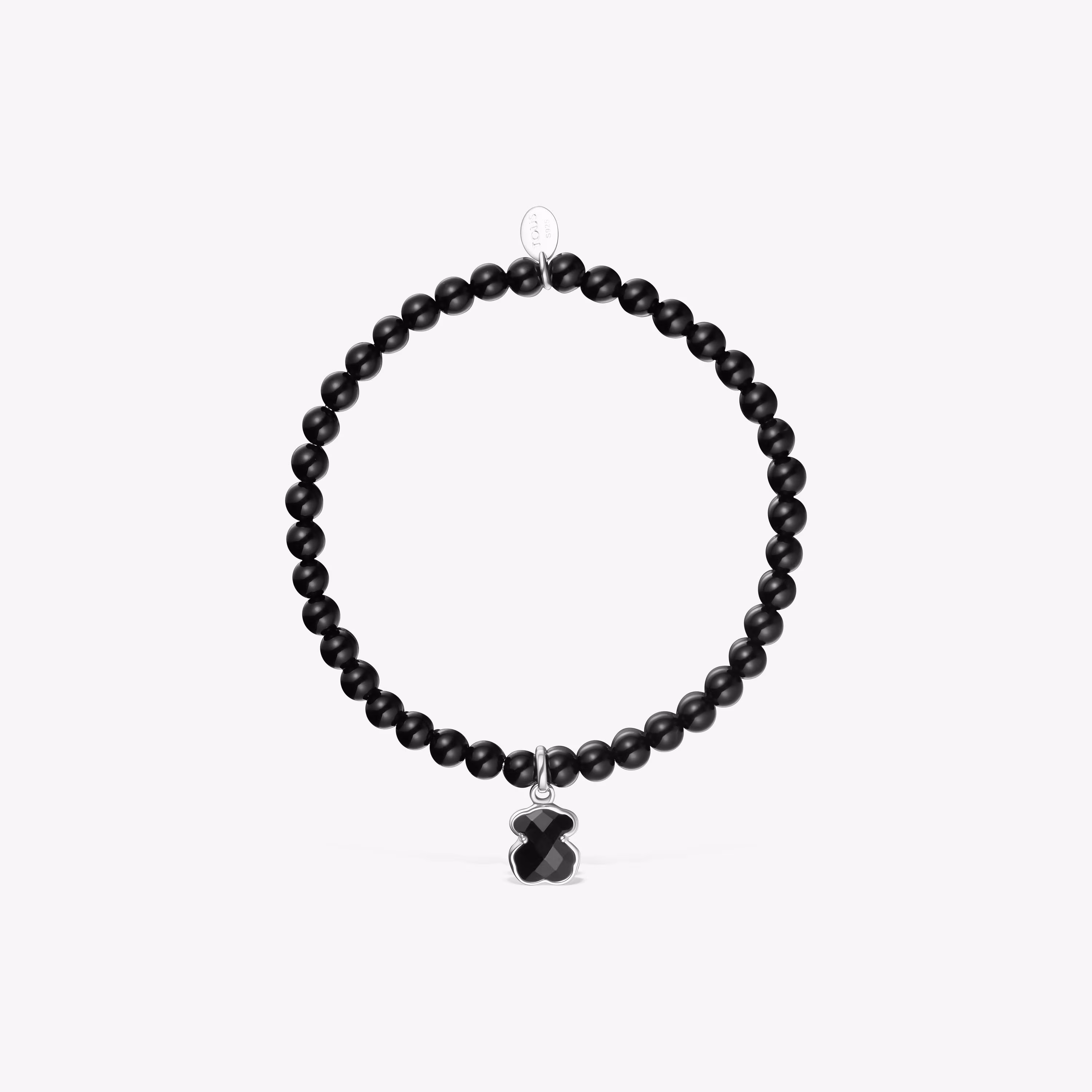 Pulsera de plata y ónix TOUS Icon Color