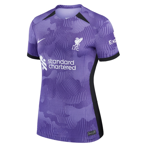 Liverpool Nike Women's 2023/24 Third Stadium Replica Custom Jersey - Purple