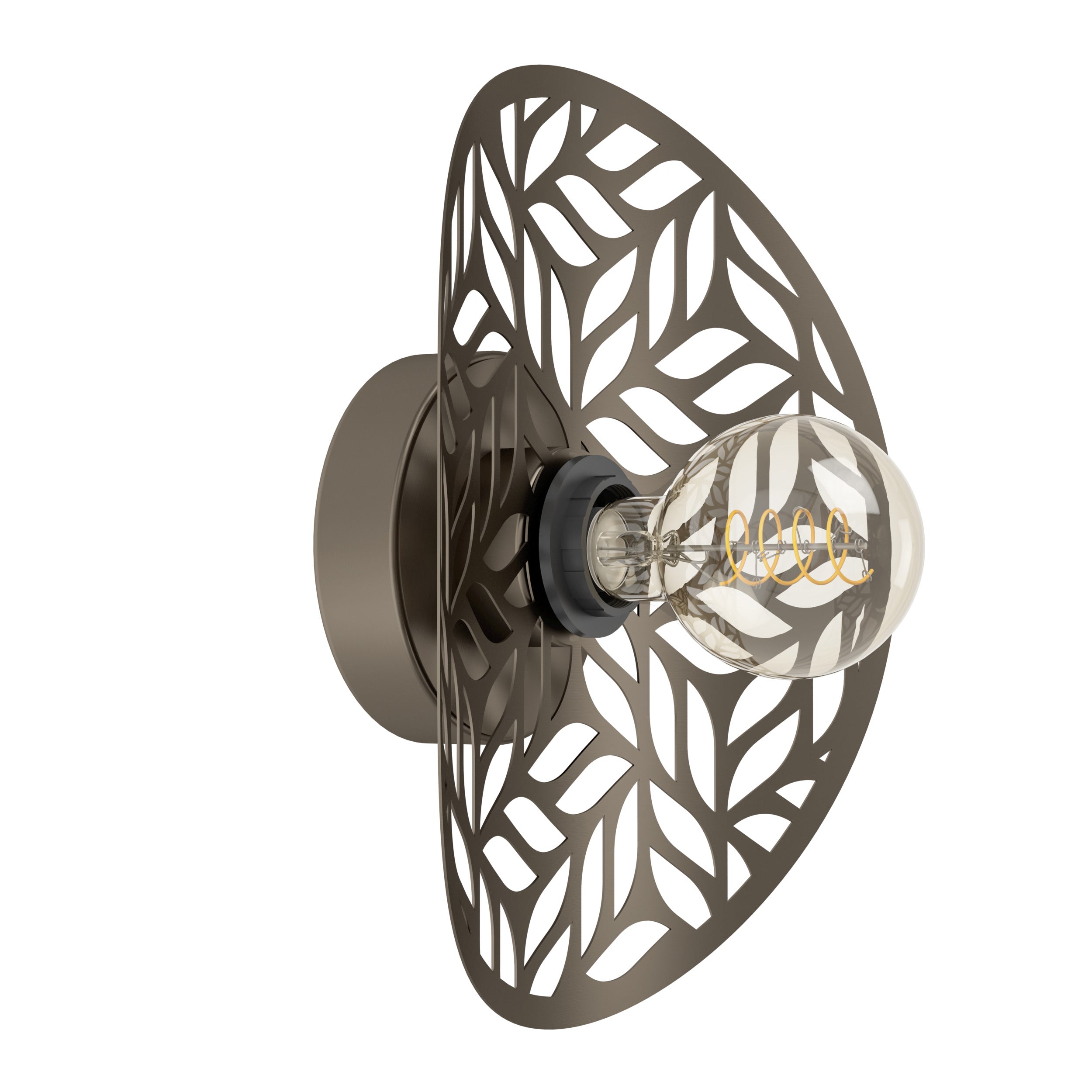 EGLO wandlamp Swaby - 30 cm - brons