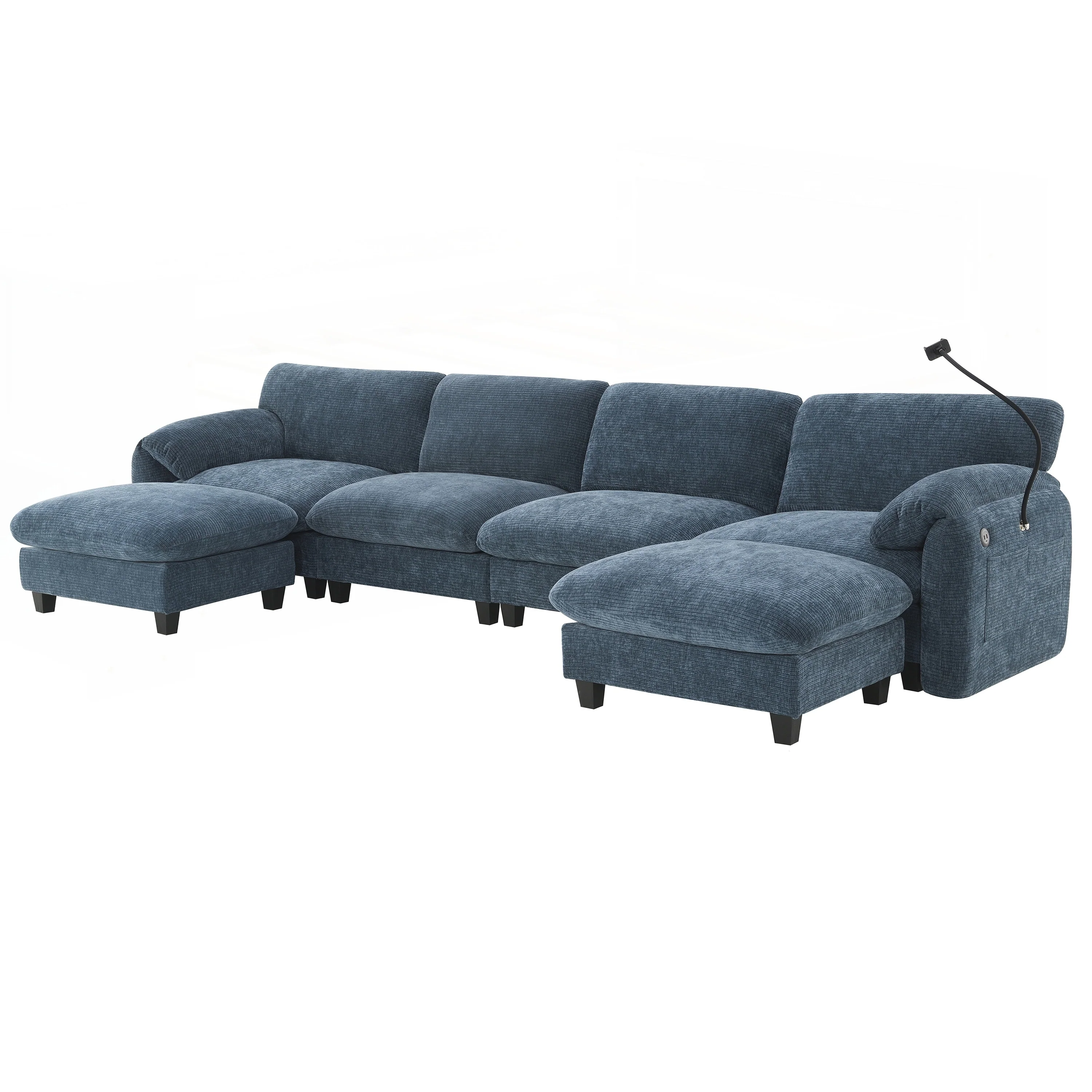 140 Inch Modular Sectional Sofa