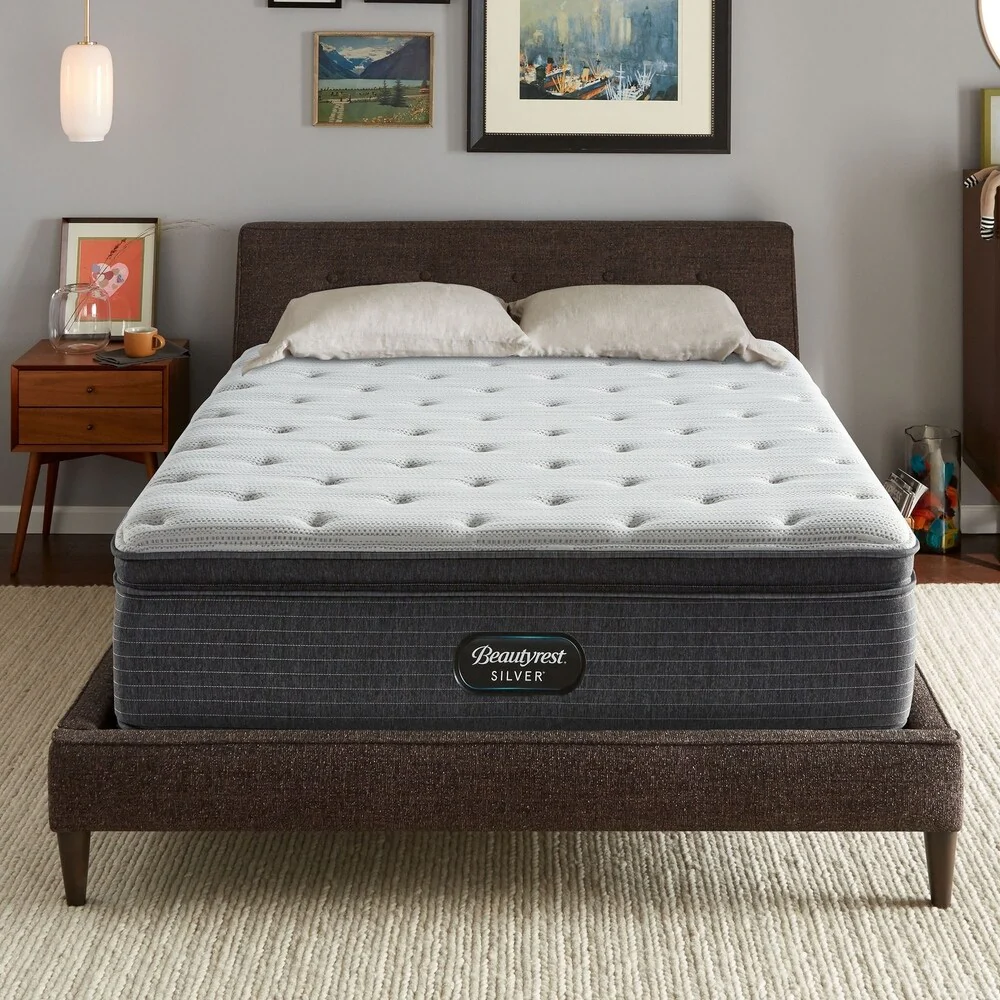 Beautyrest Silver BRS900 15-inch Plush Pillow Top Mattress