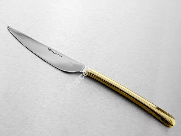 Komplet sztućców 24 cz. na 6 osób Hisar - Bahama Gold (4.0/3.0mm) złocone