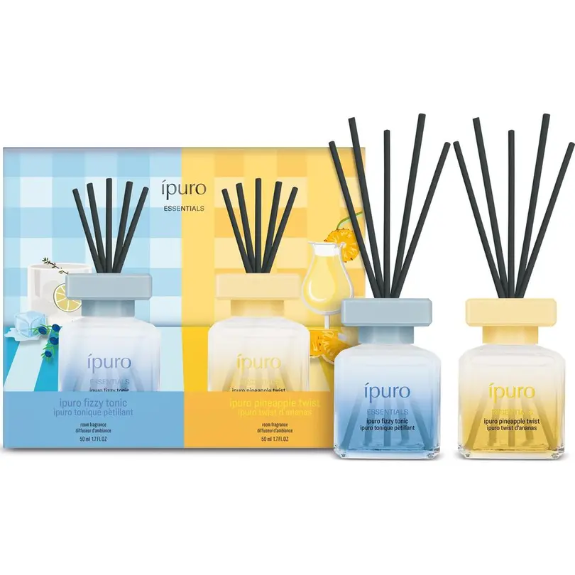 Diffusor 2er-Set Pineapple twist & Fizzy tonic
