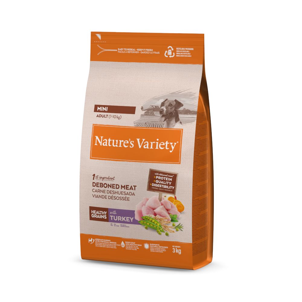 Nature's Variety Healthy Grains Mini Adult Turkey