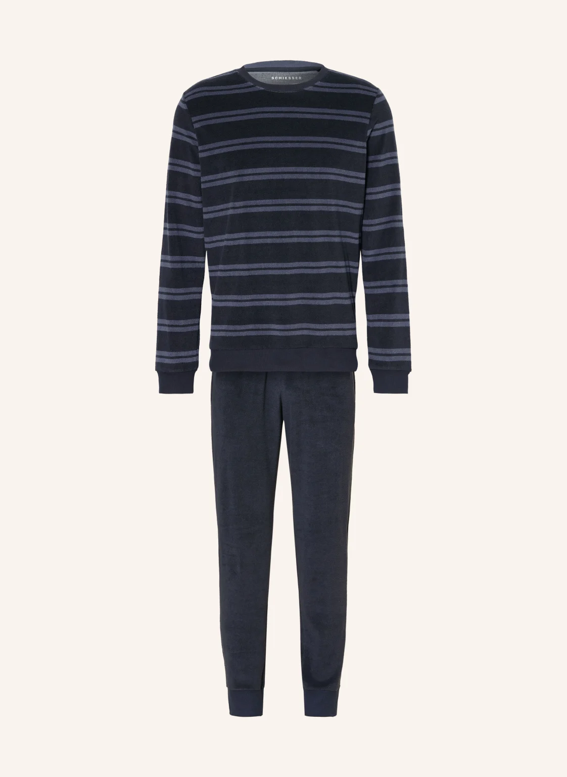 SCHIESSER Schlafanzug CASUAL NIGHTWEAR aus Frottee